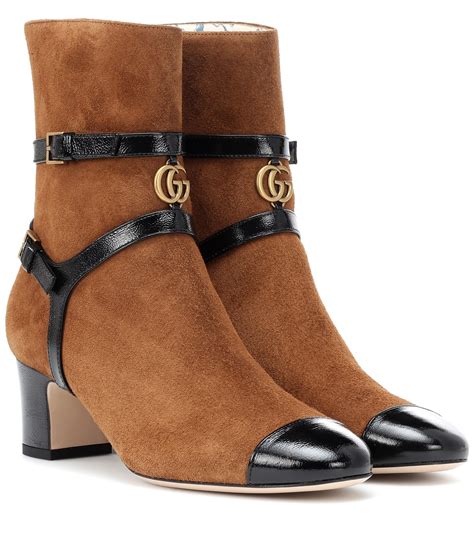 gucci chelsea boots|gucci ankle boots suede.